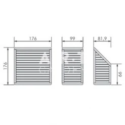 Brise Vue Pin Rouge Du Nord Forte -Aco || Spax || Fila Soldes Magasin brise vue pin rouge du nord forte 2