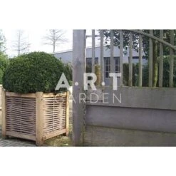 Jardinière En Chêne Avec Tressage Noisetier - Avec Ou Sans Bac - 2 Tailles Disponibles -Aco || Spax || Fila Soldes Magasin jardiniere en chene avec tressage noisetier avec ou sans bac 2 tailles disponibles 3