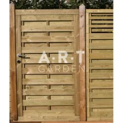 Portillon En Pin Rouge Du Nord Horizon