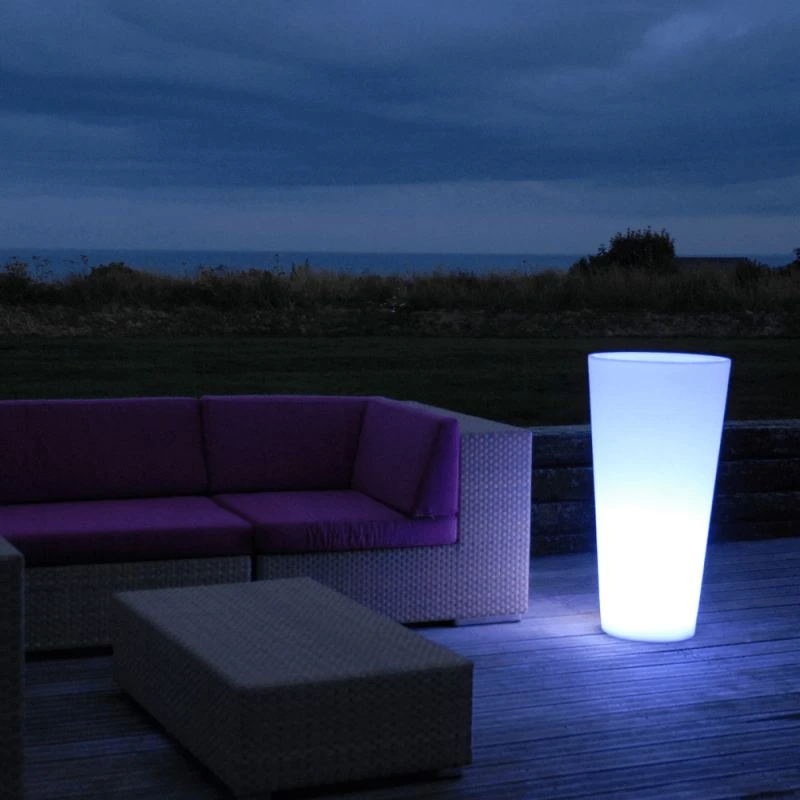 Pot Lumineux Rond Verso Papi - Nomade Ou Sur Prise Secteur - 9L, 17L Ou 33L 4 Pot Lumineux Rond Verso Papi - Nomade Ou Sur Prise Secteur - 9L, 17L Ou 33L – Image 2