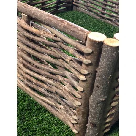 Potager Carré En Noisetier Tressage Horizontal - 4 Tailles Disponibles 7 Potager Carré En Noisetier Tressage Horizontal - 4 Tailles Disponibles – Image 5